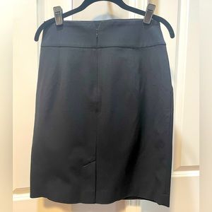 NEW Banana Republic Black Stretch Pull On Pencil Skirt Size 6